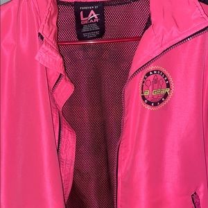 Forever 21 Neon Pink LA Jacket